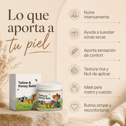 Vermalia™ | Crema de sebo puro para pieles que reaccionan a todo