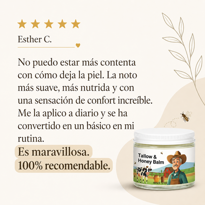 Vermalia™ | Crema de sebo puro para pieles que reaccionan a todo