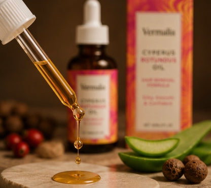 Aceite Reductor de Vello Cyperus Rotundus | Piel Suave 60d